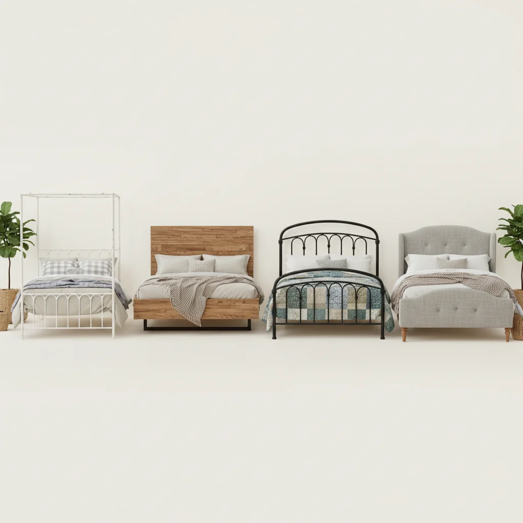 What Bed Frame Styles Are Best for Modern Farmhouse Decor?