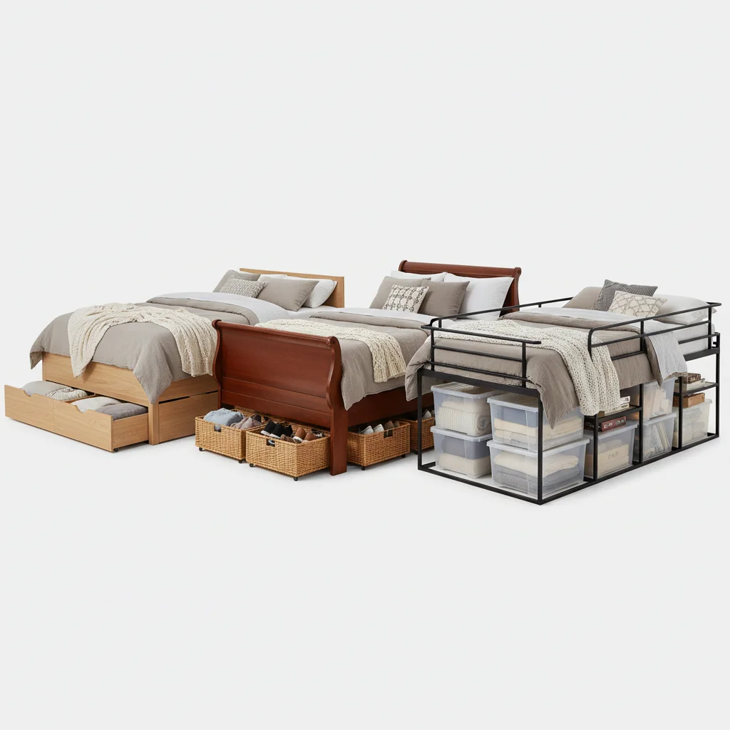What Bed Frame Styles Offer the Best Under-Bed Storage?